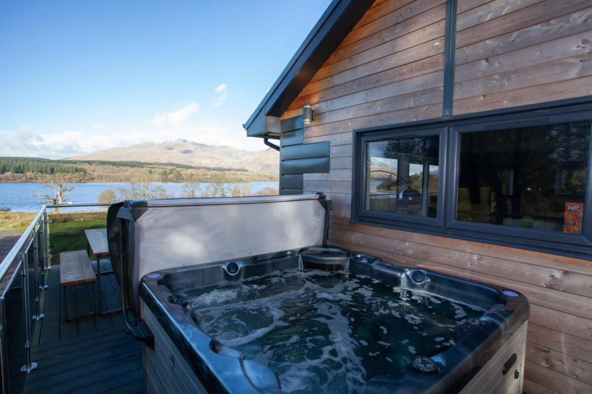 New Build Lodge With Stunning Views Of Loch Awe Hayfield (Argyll and Bute) Exterior foto