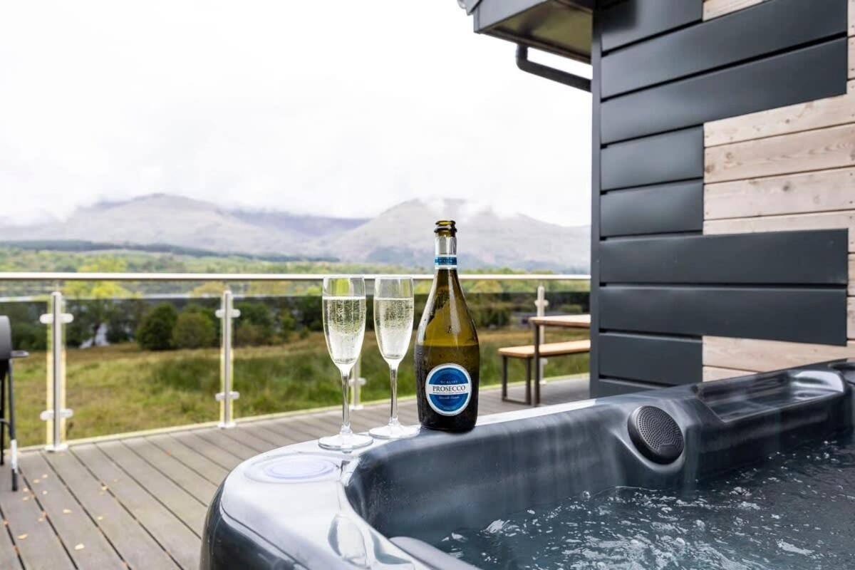 New Build Lodge With Stunning Views Of Loch Awe Hayfield (Argyll and Bute) Exterior foto