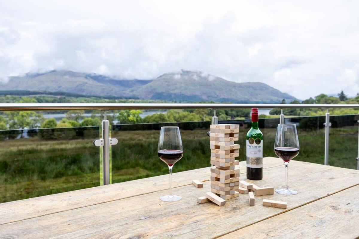 New Build Lodge With Stunning Views Of Loch Awe Hayfield (Argyll and Bute) Exterior foto