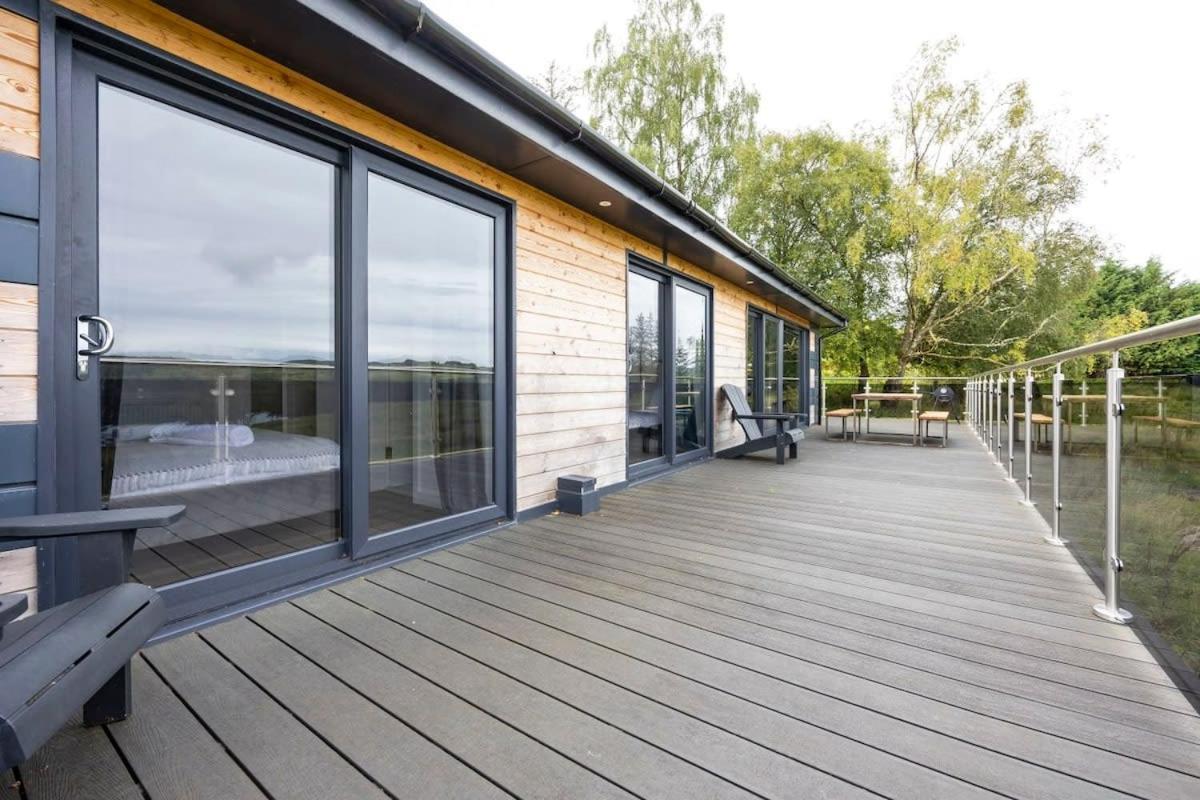 New Build Lodge With Stunning Views Of Loch Awe Hayfield (Argyll and Bute) Exterior foto
