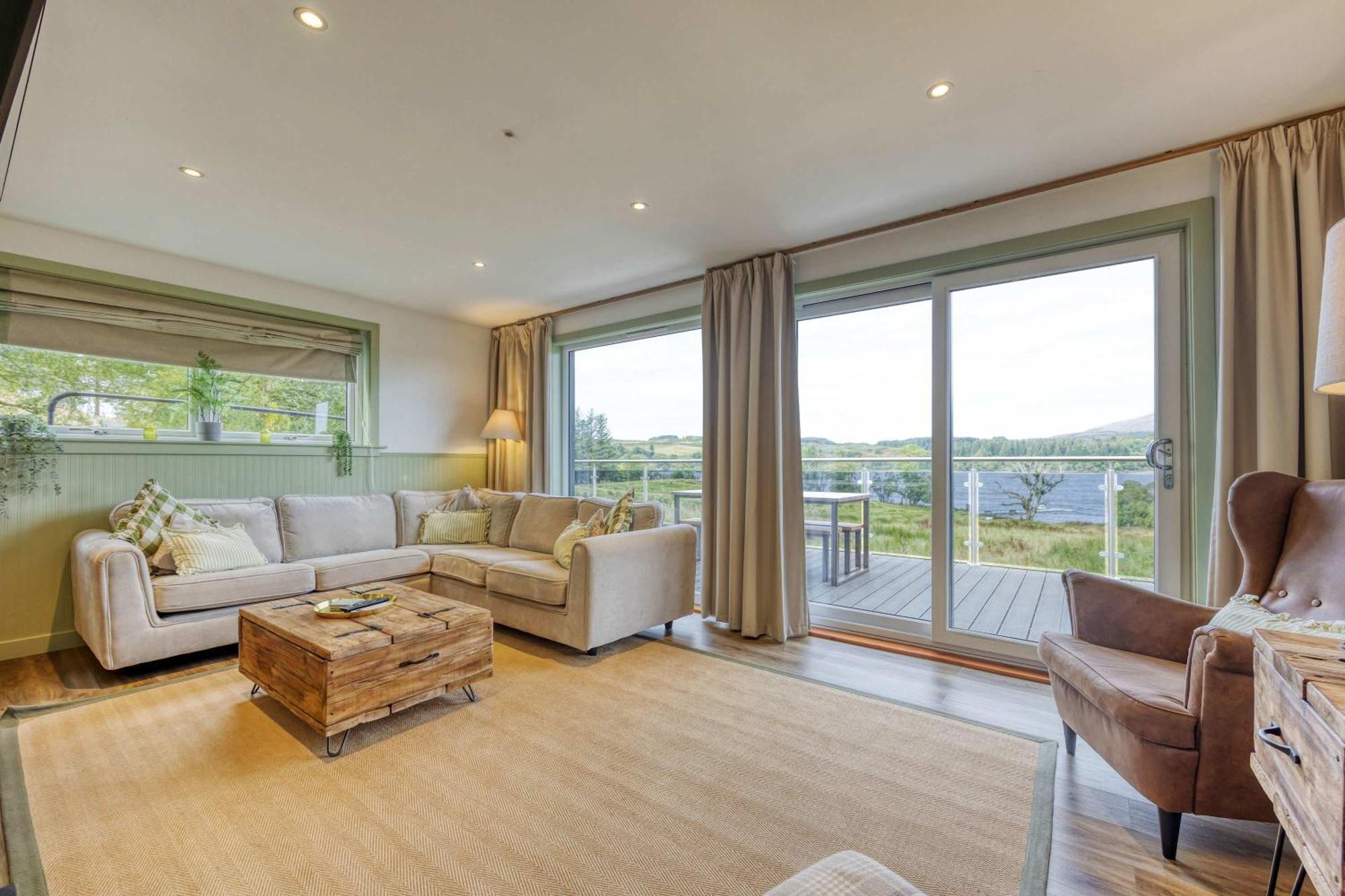 New Build Lodge With Stunning Views Of Loch Awe Hayfield (Argyll and Bute) Exterior foto